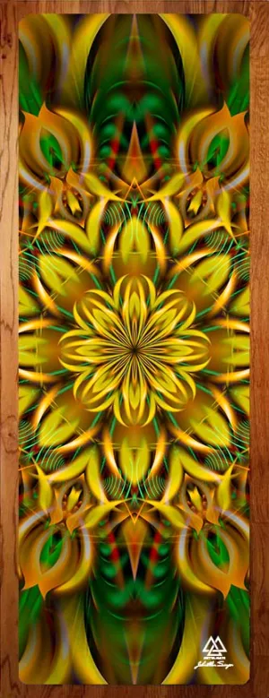 ALIEN SUNFLOWER YOGA MAT ALIEN SUNFLOWER YOGA MAT
