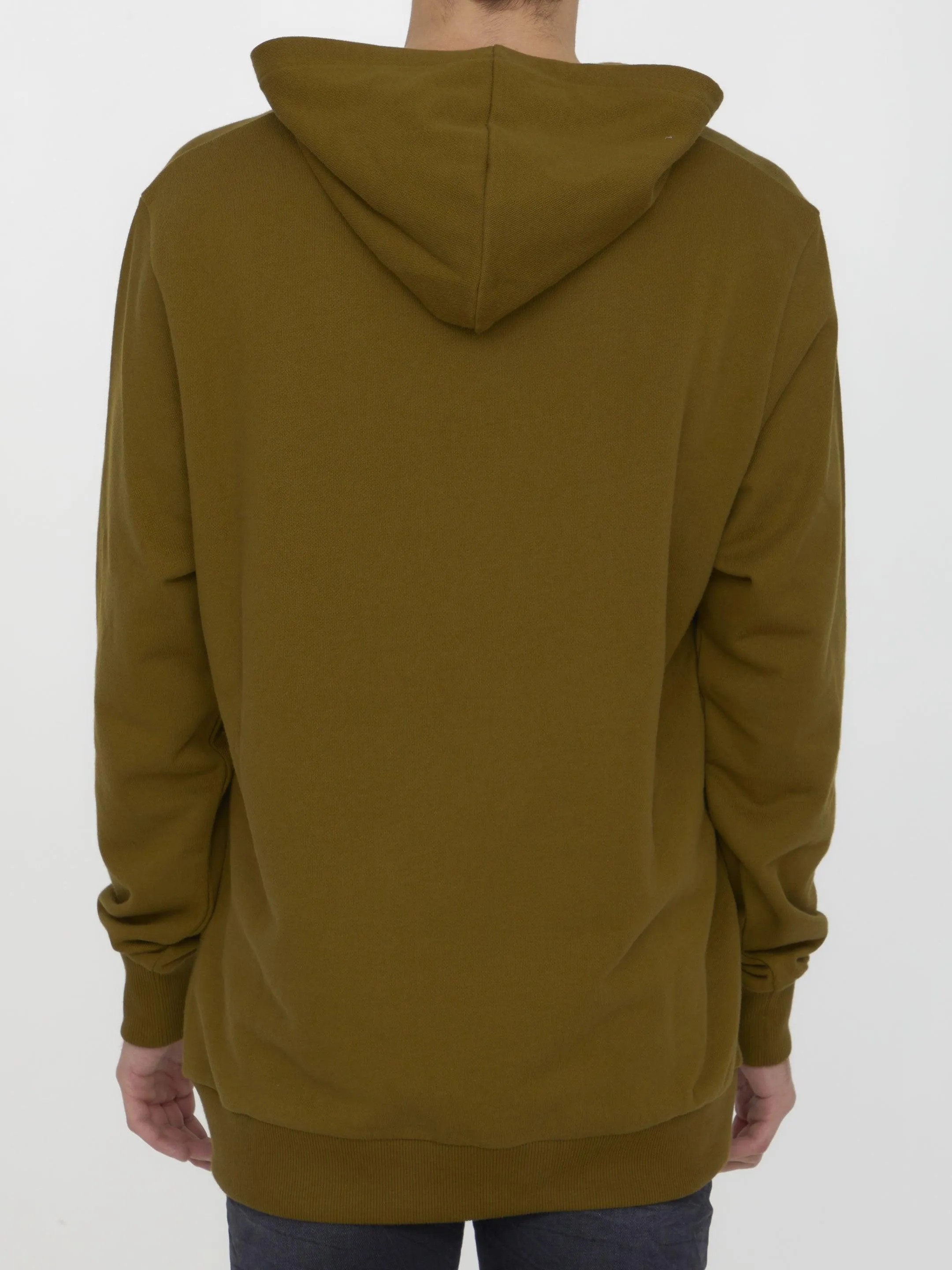 Balmain Reflective Logo Hoodie