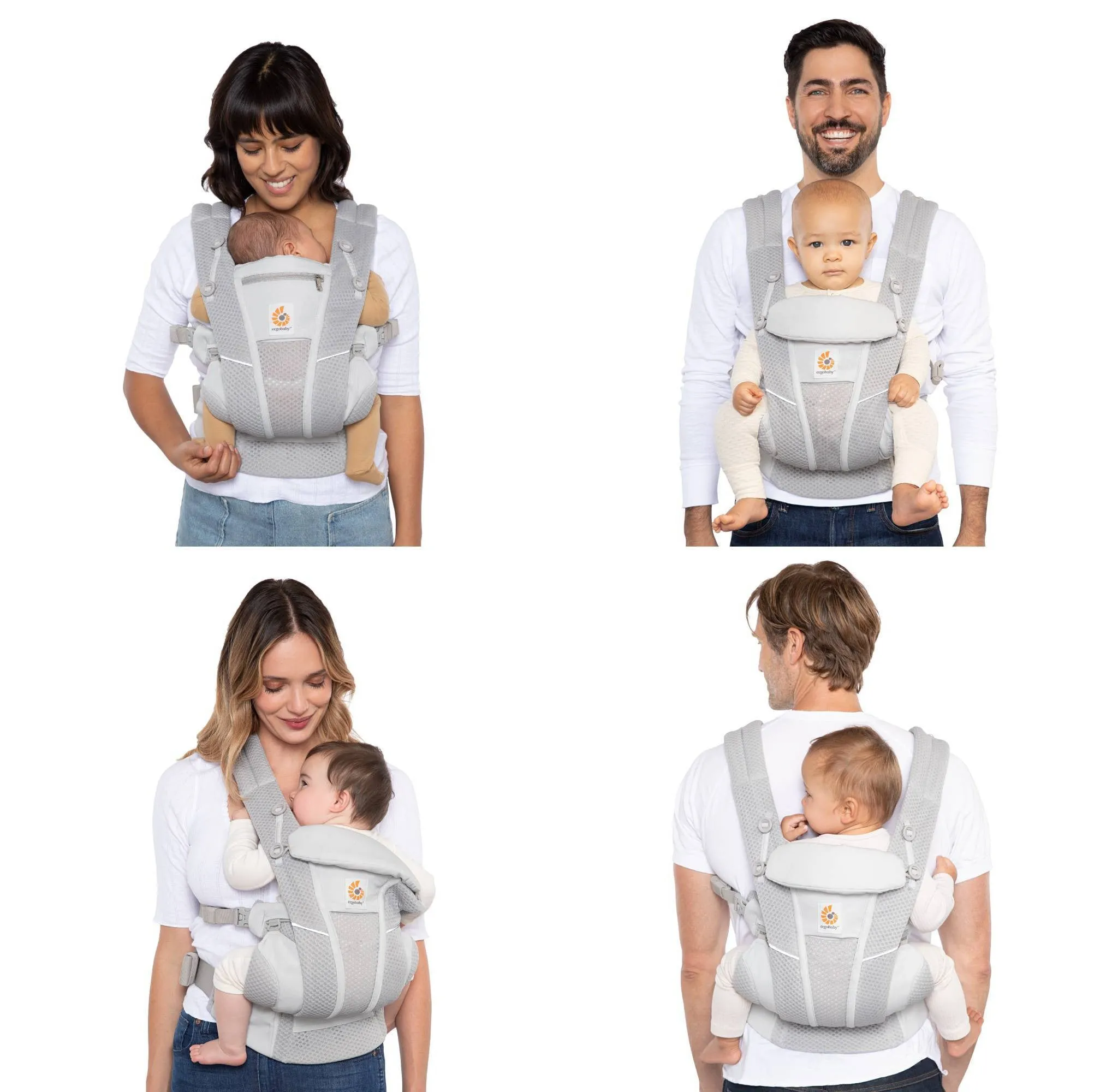 Ergobaby Omni Breeze All-Position Mesh Baby Carrier - Midnight Navy
