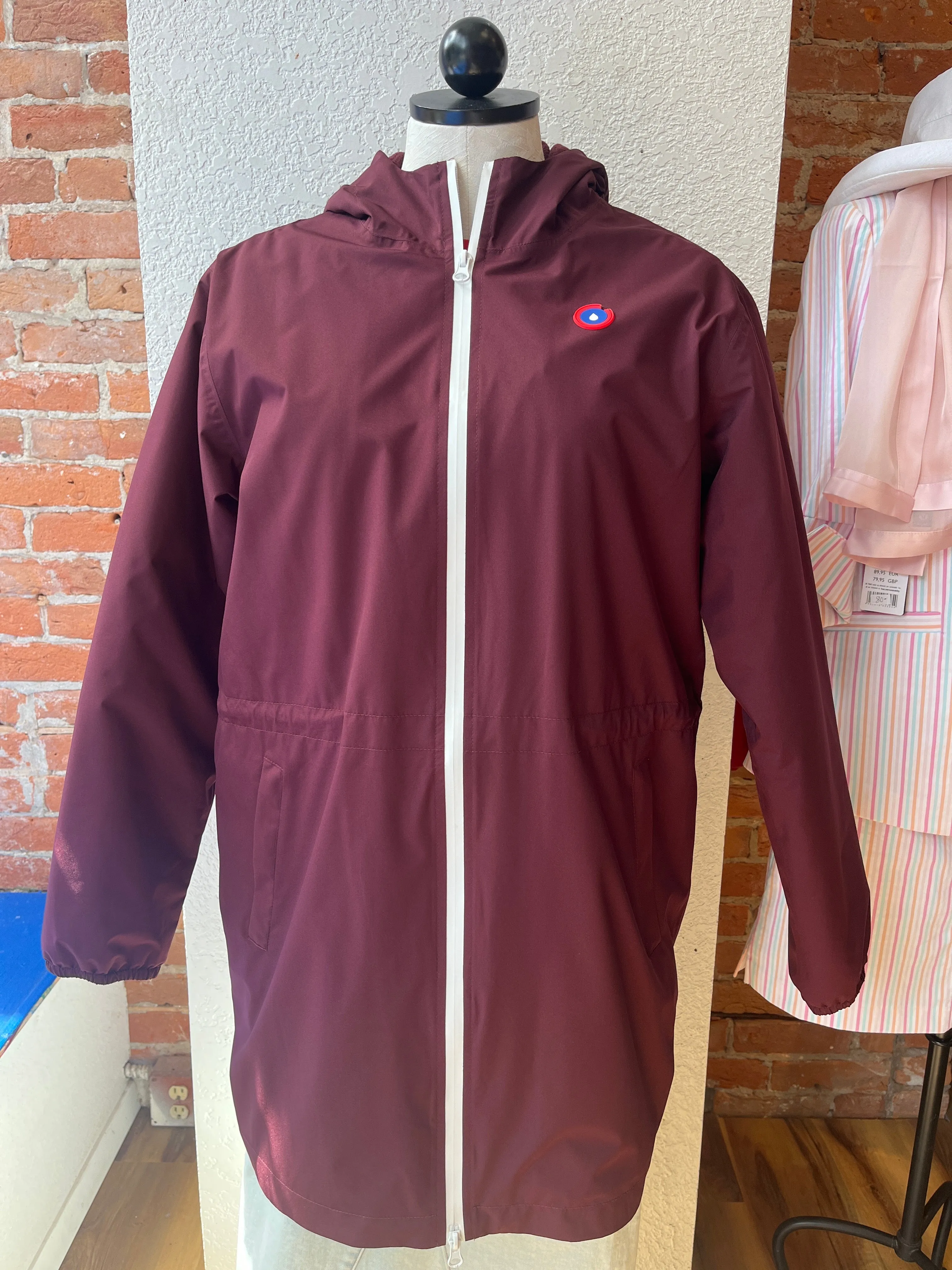 Flotte 21028 raincoat, Pompidou long lined hoodie SALE Sizes S, XS