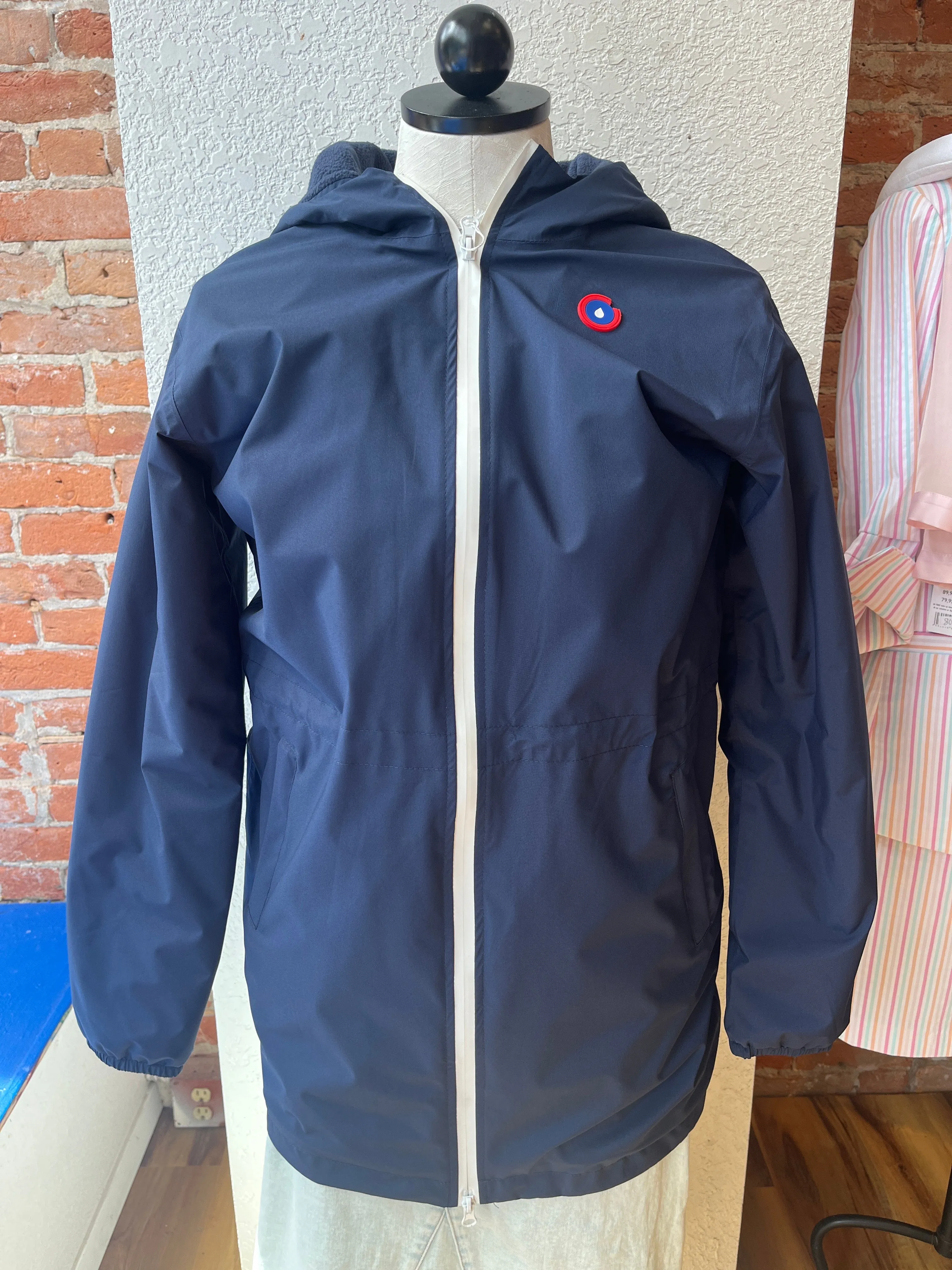Flotte 21028 raincoat, Pompidou long lined hoodie SALE Sizes S, XS