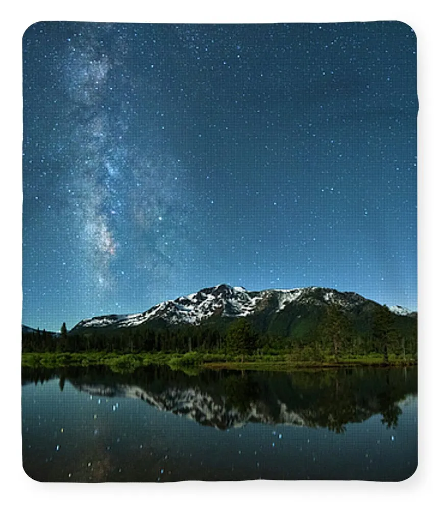 Milkyway Over Tallac By Brad Scott - Blanket