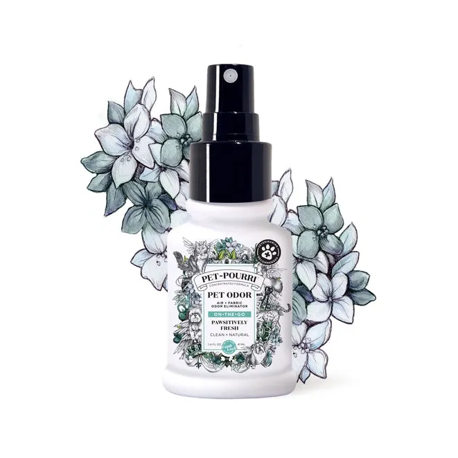 Pet Pourri - Pawsitively Fresh Air   Fabric Odor Eliminator Travel Size
