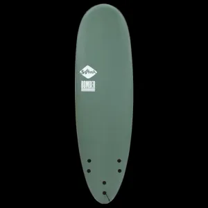 Softech Bomber 5'10 Soft Surfboard - Smoke Green/White Softech Bomber 5'10 Soft Surfboard - Smoke Green/White